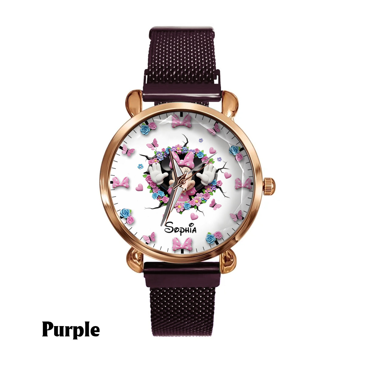 Magical World - Personalized Mouse Women Hand Watch