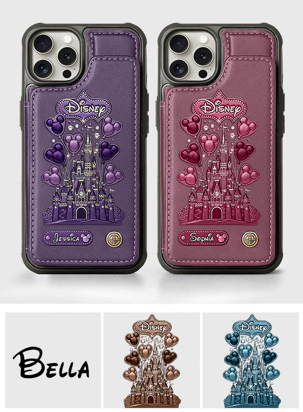 Magical World - Personalized Mouse Wallet Phone Case