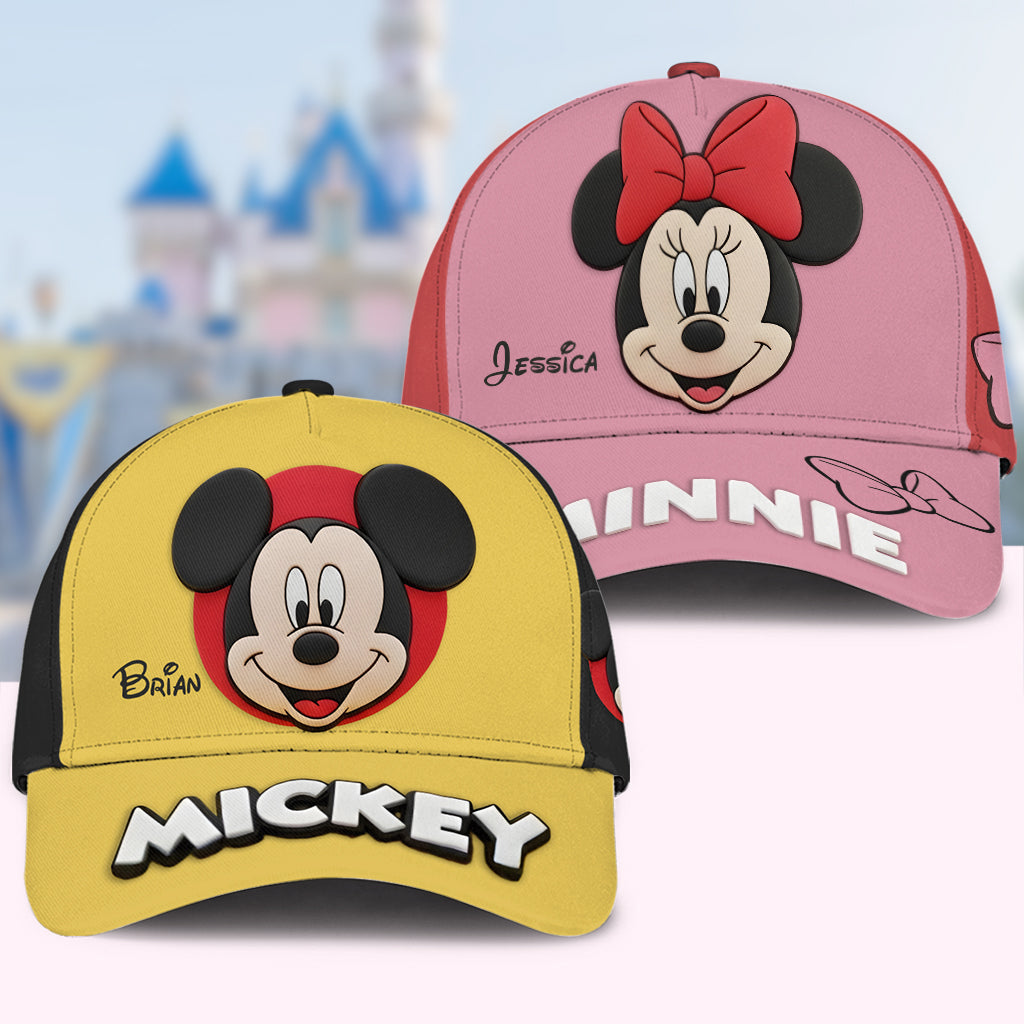 Playful Mouse Ear Hat - Personalized Mouse Classic Cap