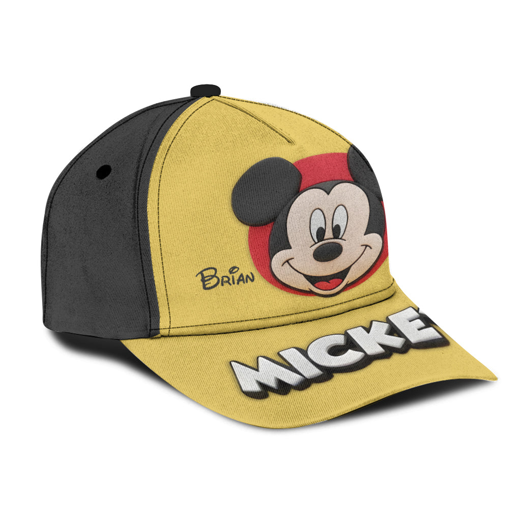 Playful Mouse Ear Hat - Personalized Mouse Classic Cap