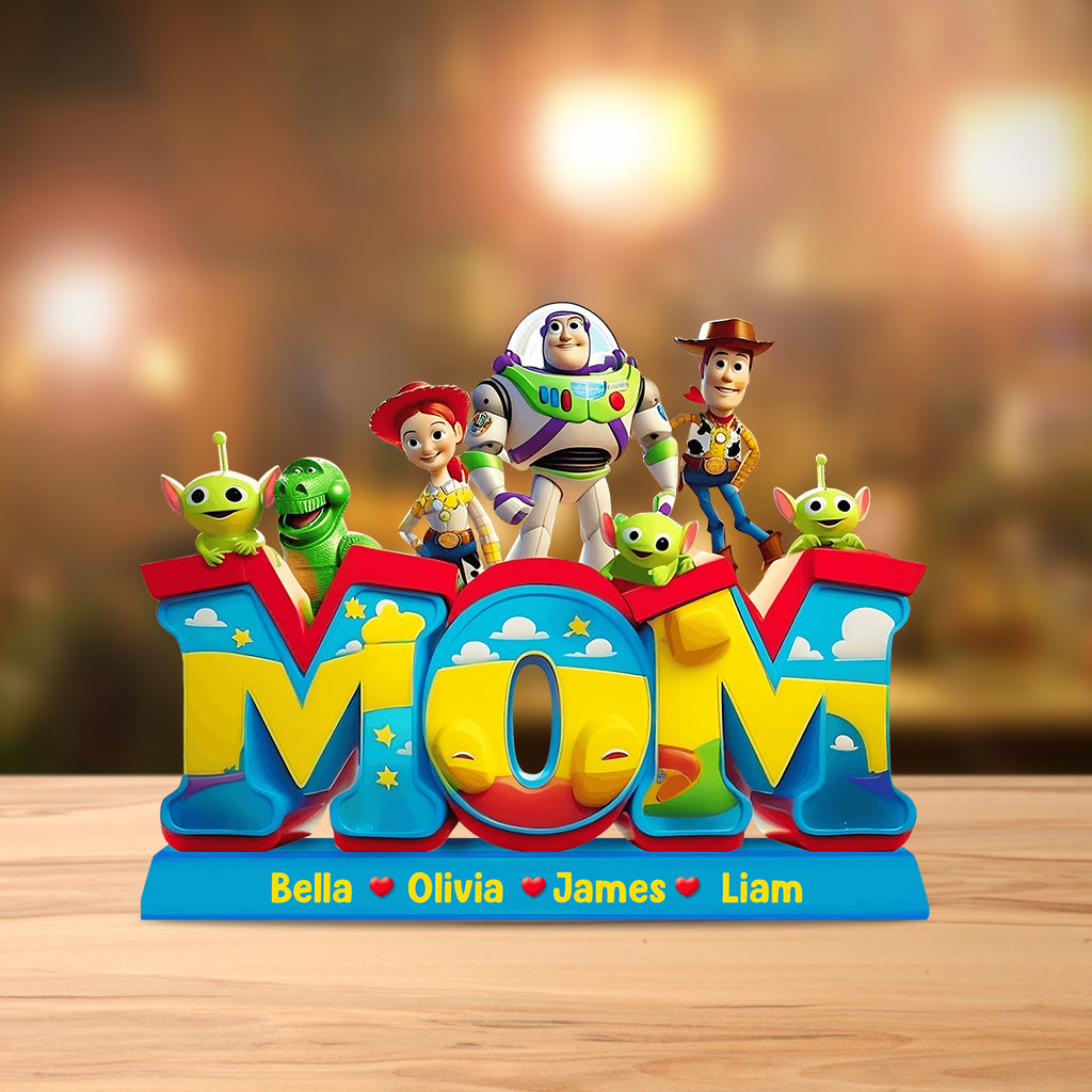 Mommy's Story - Personalized Mother Custom Shaped Acrylic Plaque