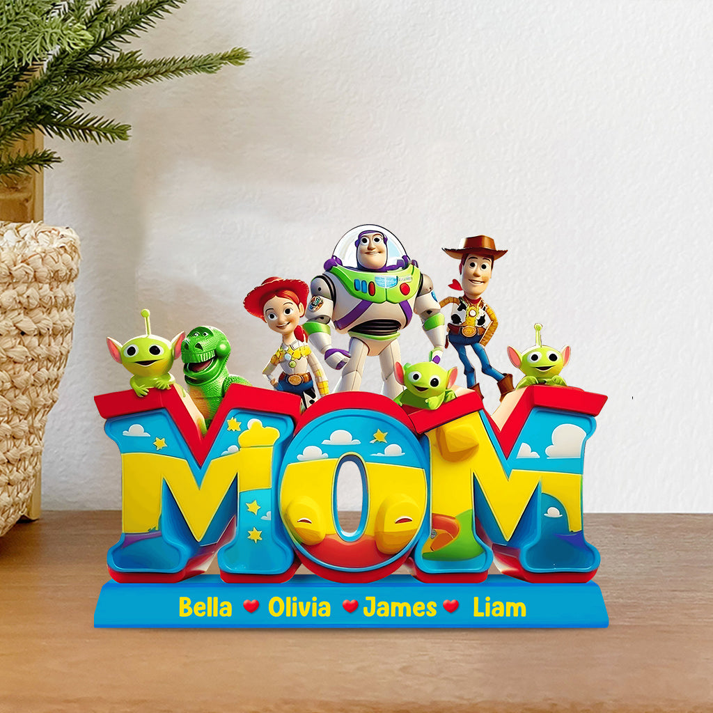 Mommy's Story - Personalized Mother Custom Shaped Acrylic Plaque