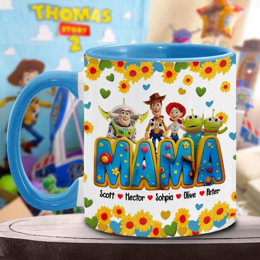 Mommy's Story - Personalized Mother Accent Mug