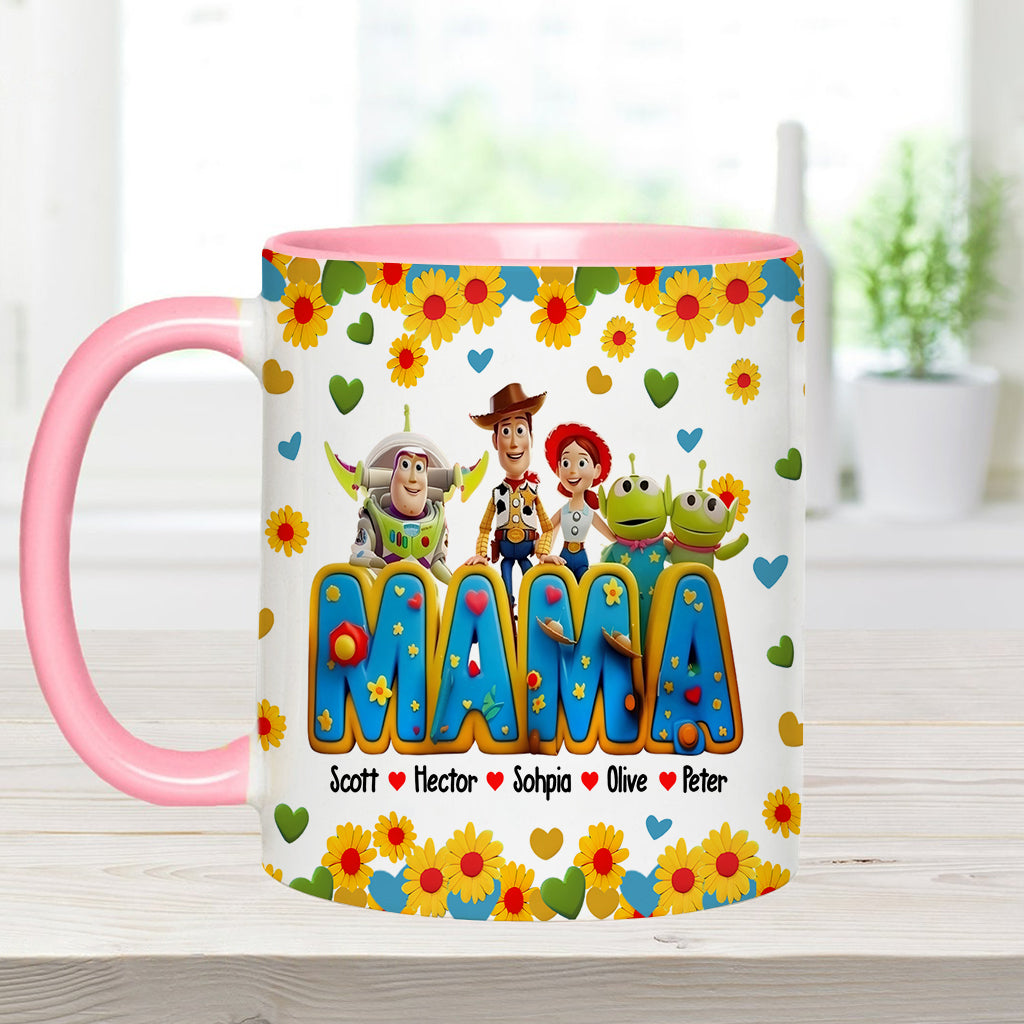 Mommy's Story - Personalized Mother Accent Mug