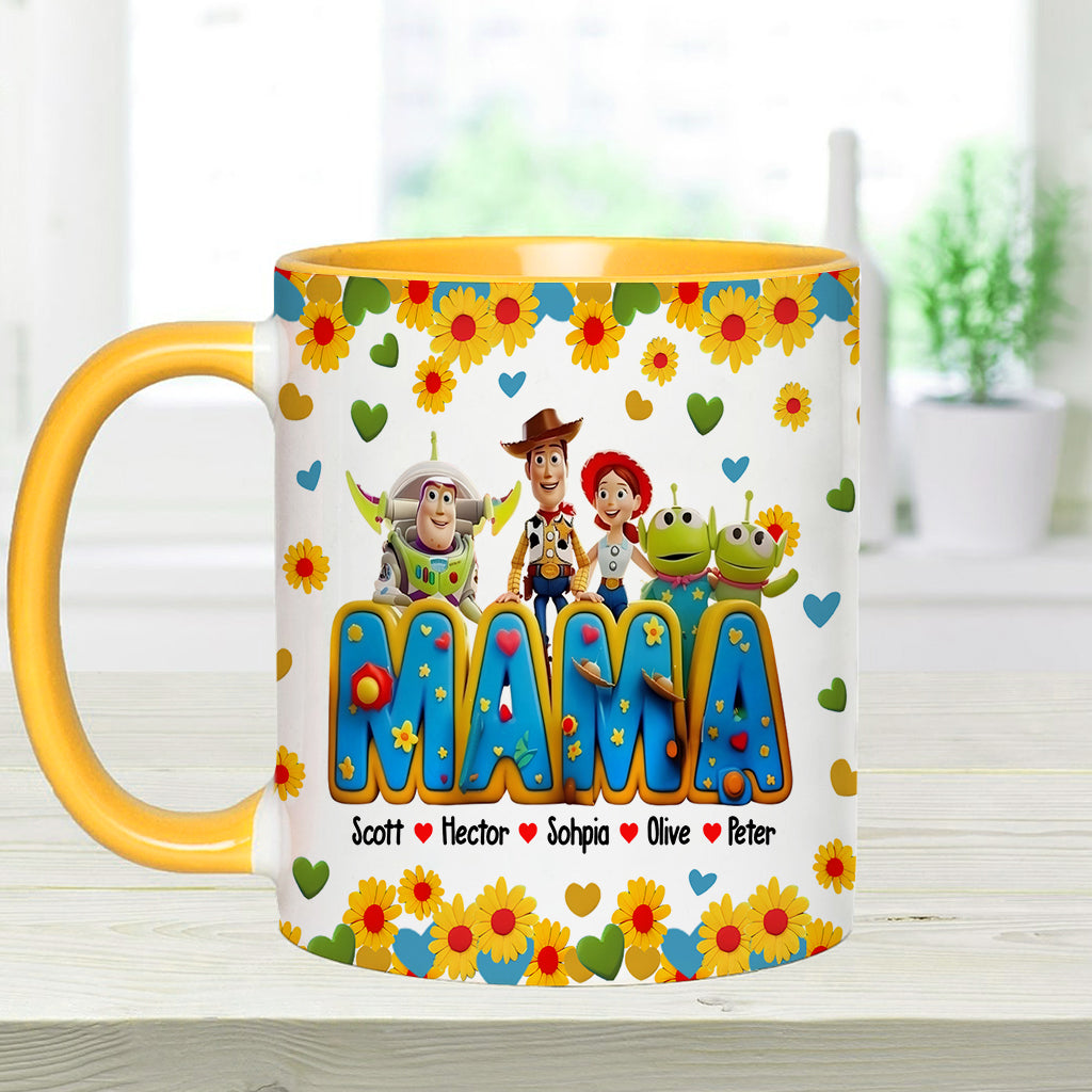 Mommy's Story - Personalized Mother Accent Mug
