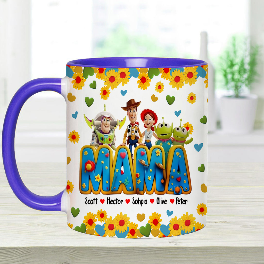 Mommy's Story - Personalized Mother Accent Mug