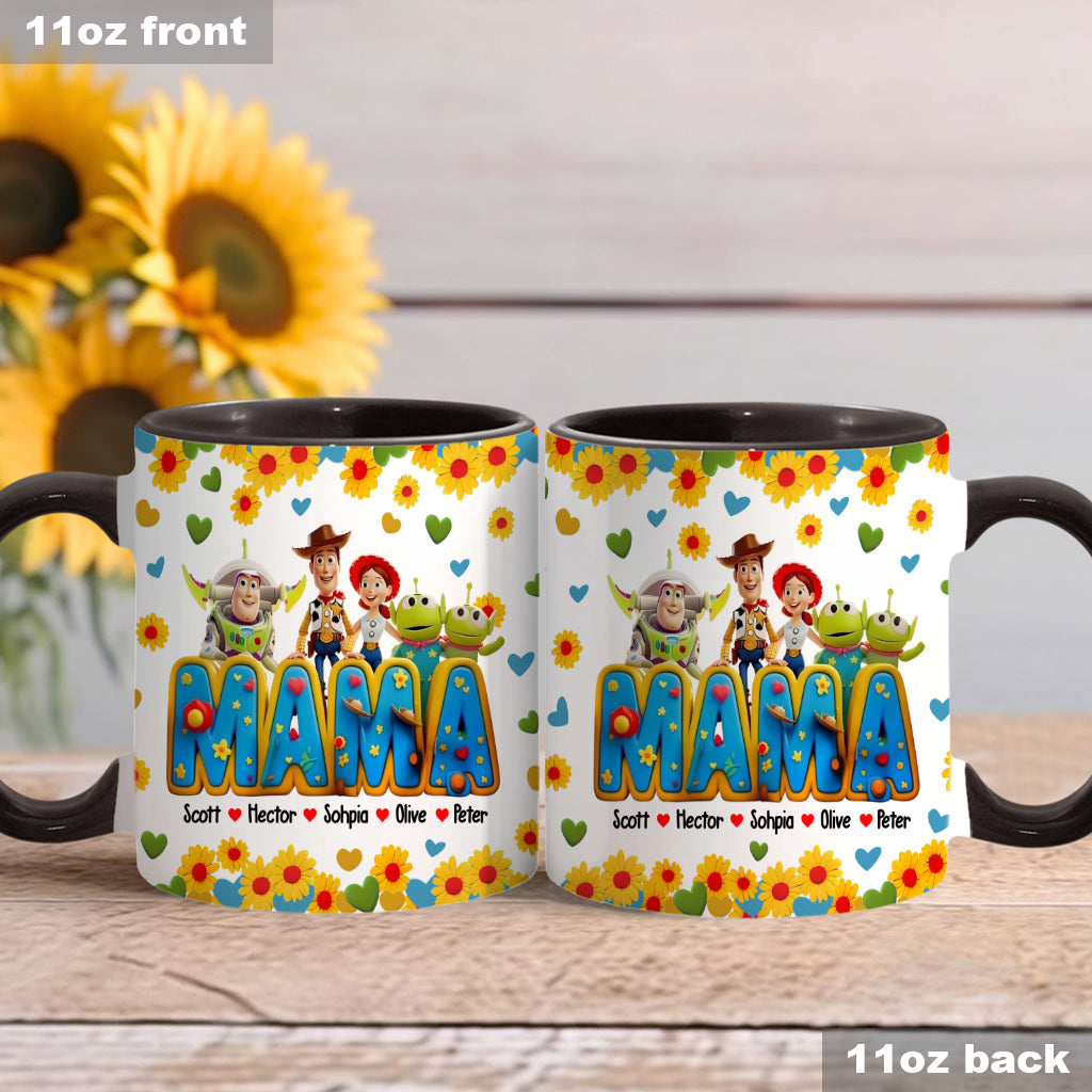 Mommy's Story - Personalized Mother Accent Mug