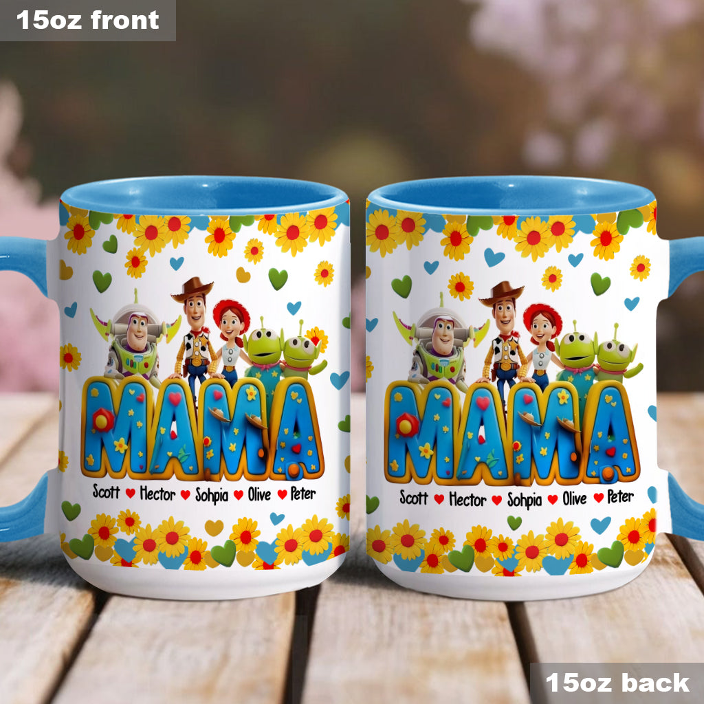 Mommy's Story - Personalized Mother Accent Mug