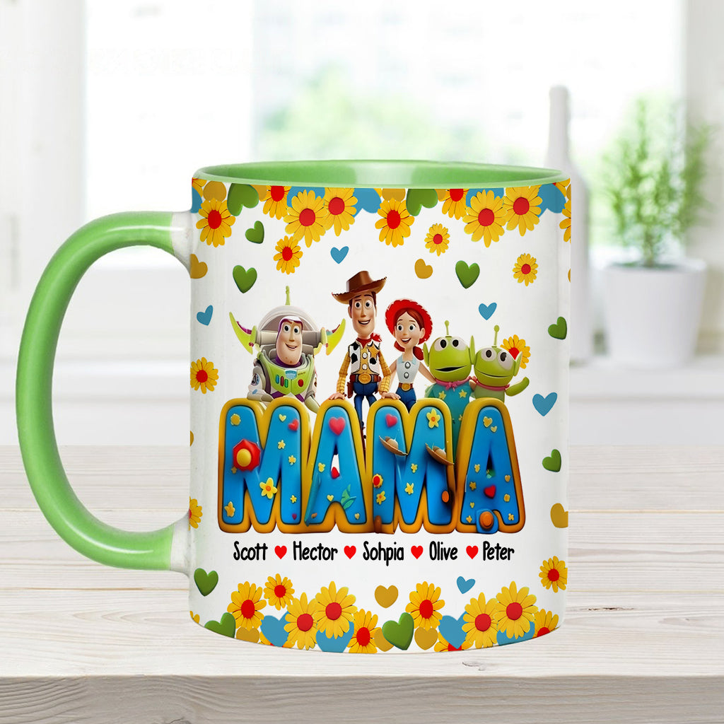 Mommy's Story - Personalized Mother Accent Mug