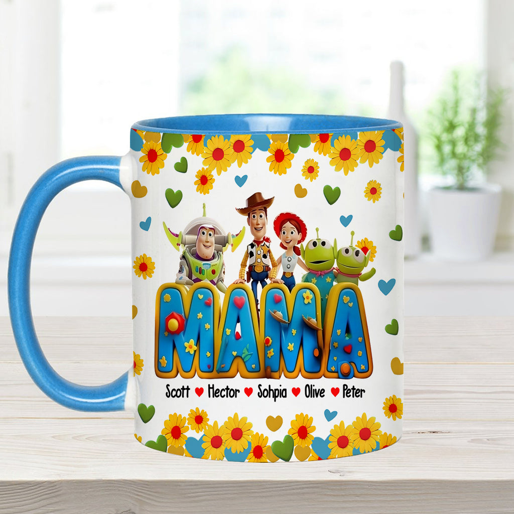 Mommy's Story - Personalized Mother Accent Mug