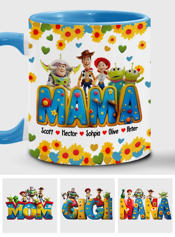 Mommy's Story - Personalized Mother Accent Mug