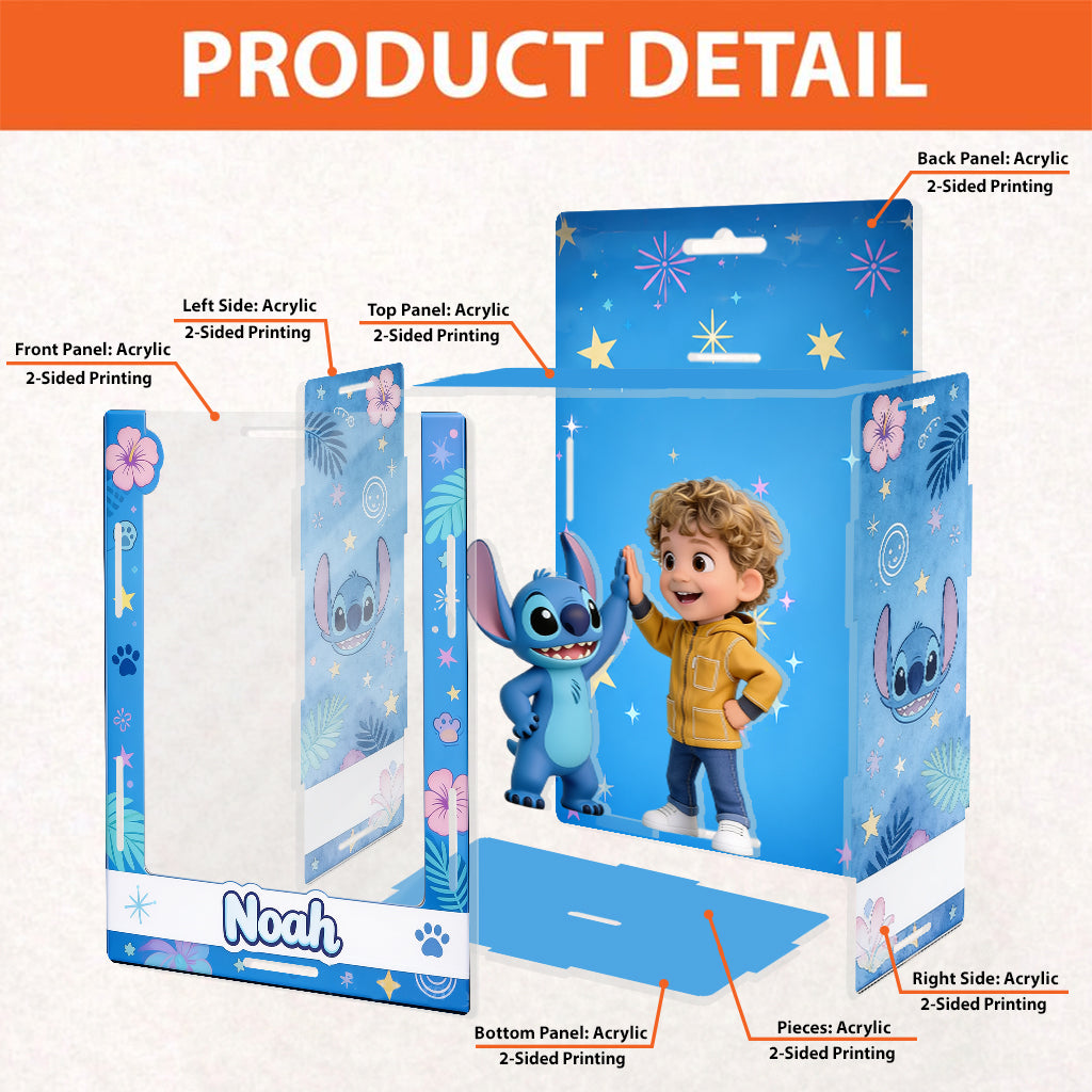 Custom Any Photo - Personalized Mouse Acrylic Display Box