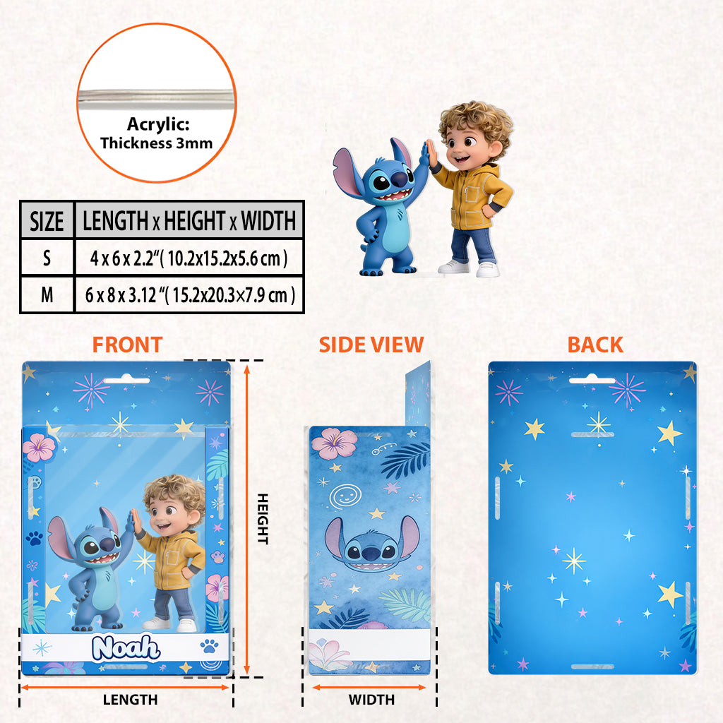 Custom Any Photo - Personalized Mouse Acrylic Display Box