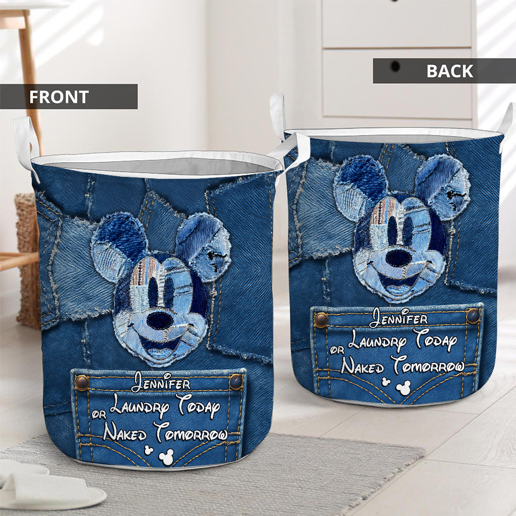 Just A Girl Who Loves Magic - Personalized Mouse Storage Basket