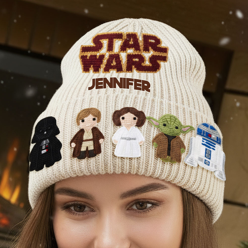 The Galaxy - Personalized The Force Beanie Hat