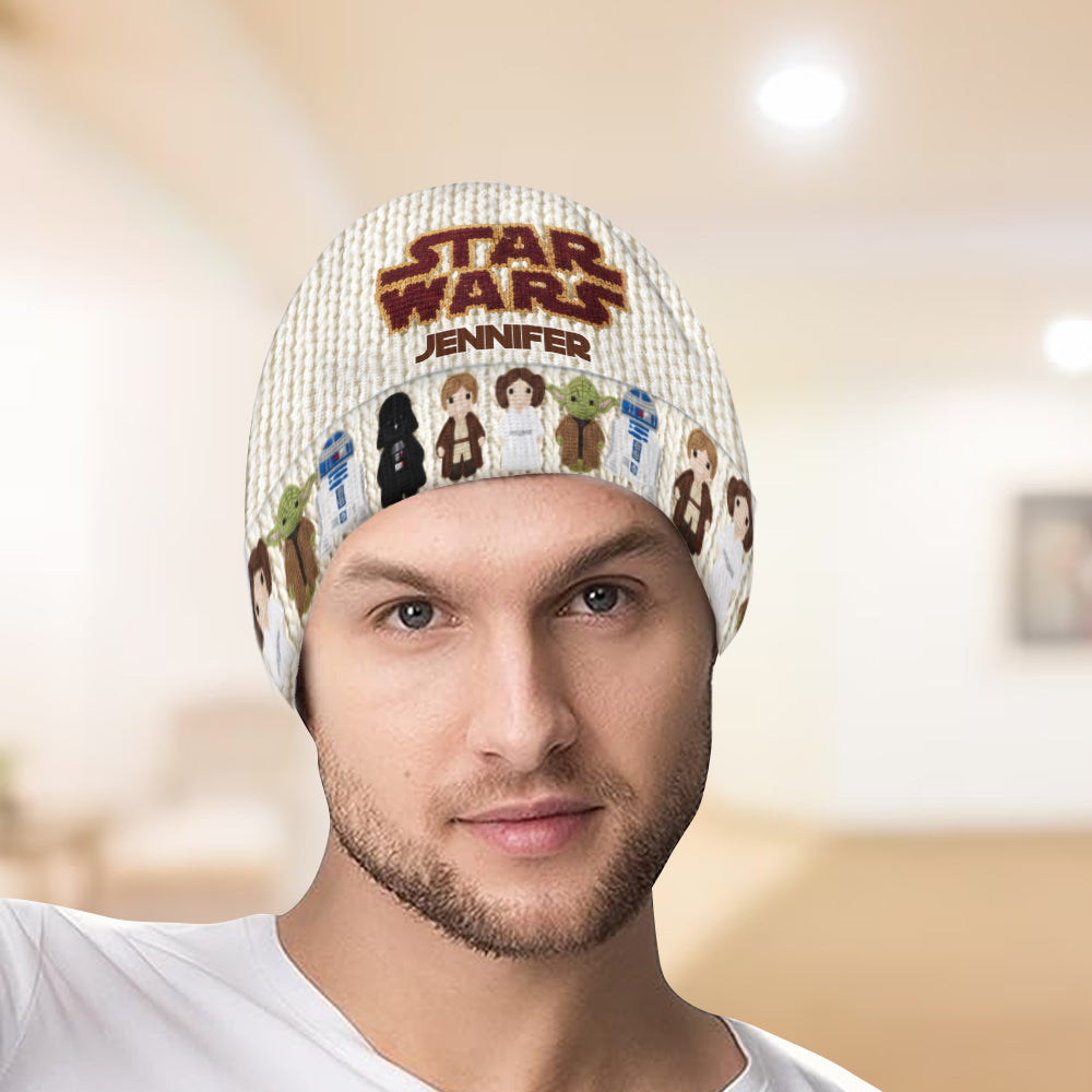 The Galaxy - Personalized The Force Beanie Hat