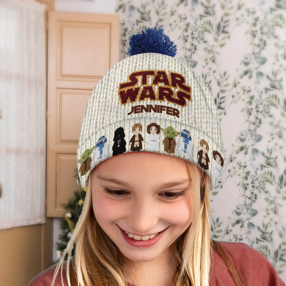 The Galaxy - Personalized The Force Beanie Hat