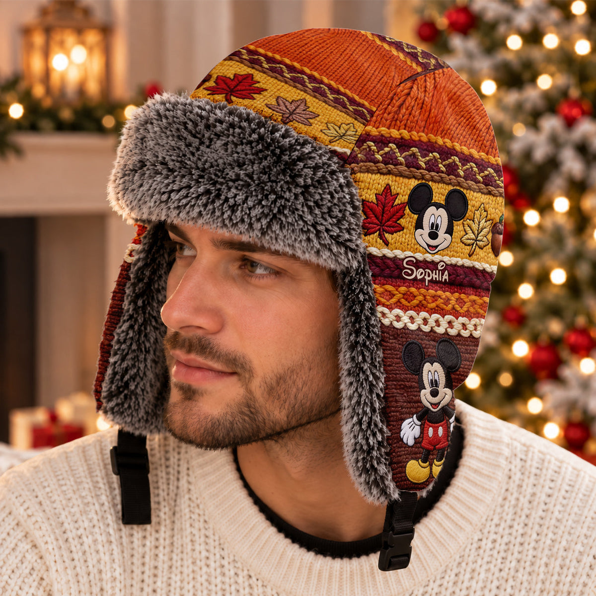 Magical Autumn - Personalized Mouse Trapper Hat