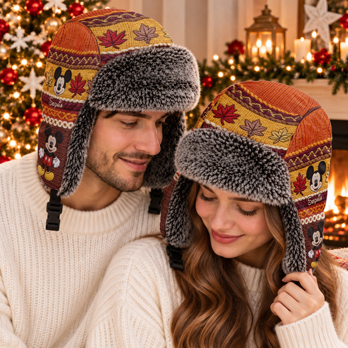 Magical Autumn - Personalized Mouse Trapper Hat