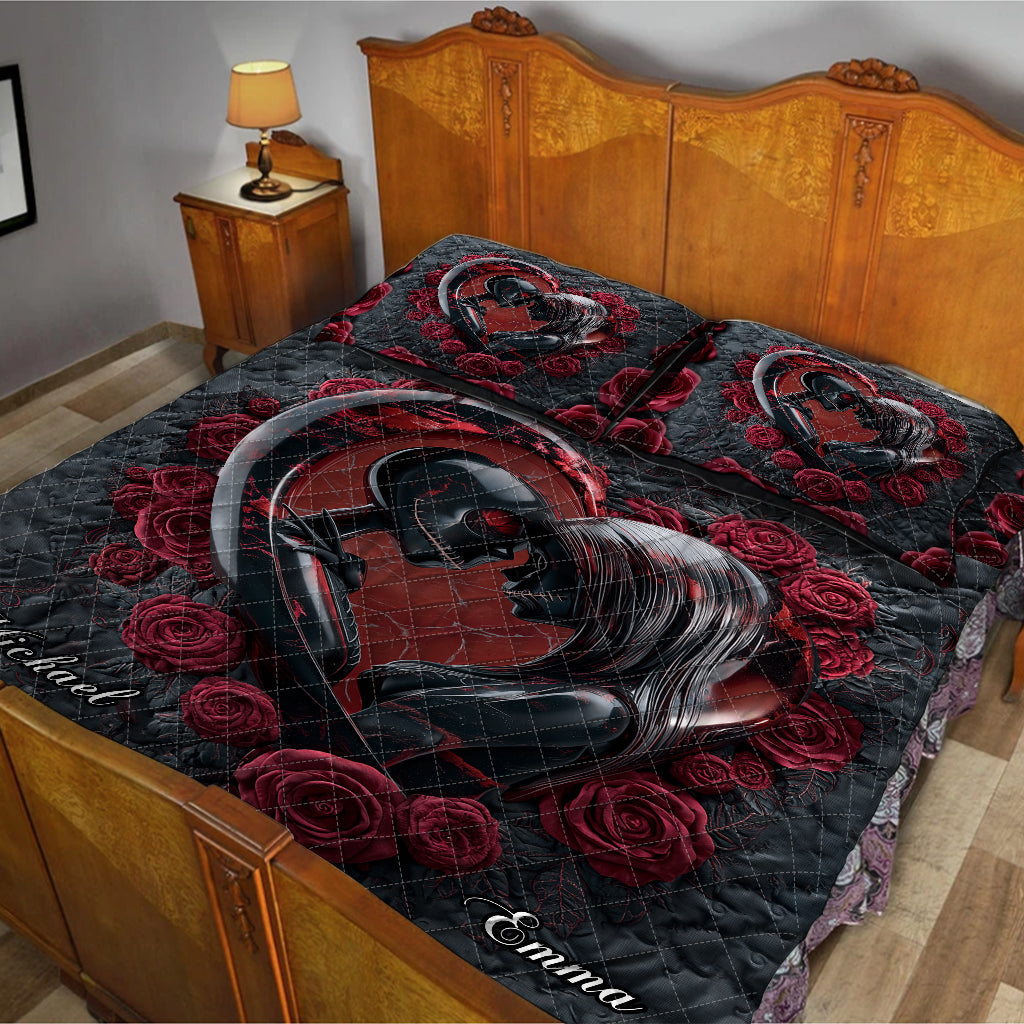 From Our First Kiss - Personalized Nightmare Quilt Set