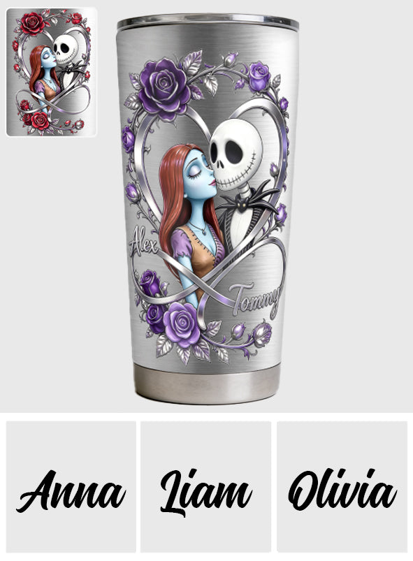Love You Infinite - Personalized Nightmare Tumbler