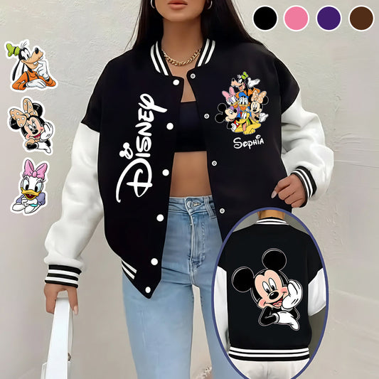 Magical Day - Personalized Mouse Varsity Jacket