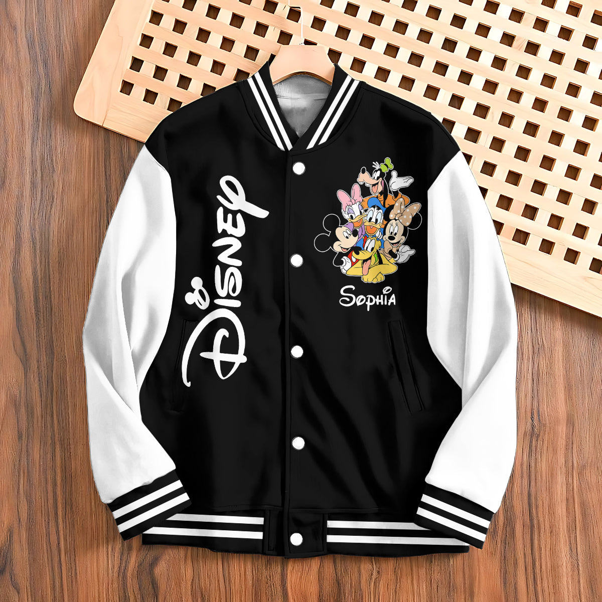 Magical Day - Personalized Mouse Varsity Jacket