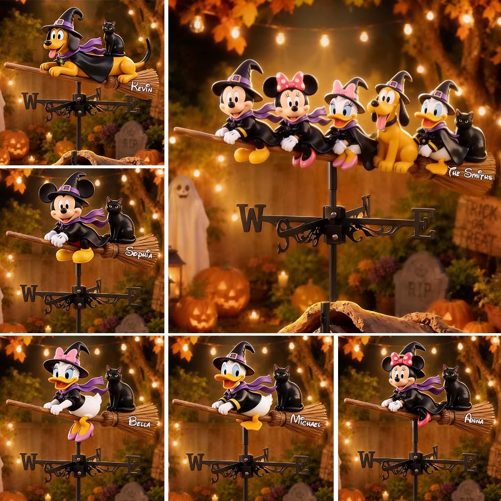 Halloween Decor - Personalized Mouse Weather Vane