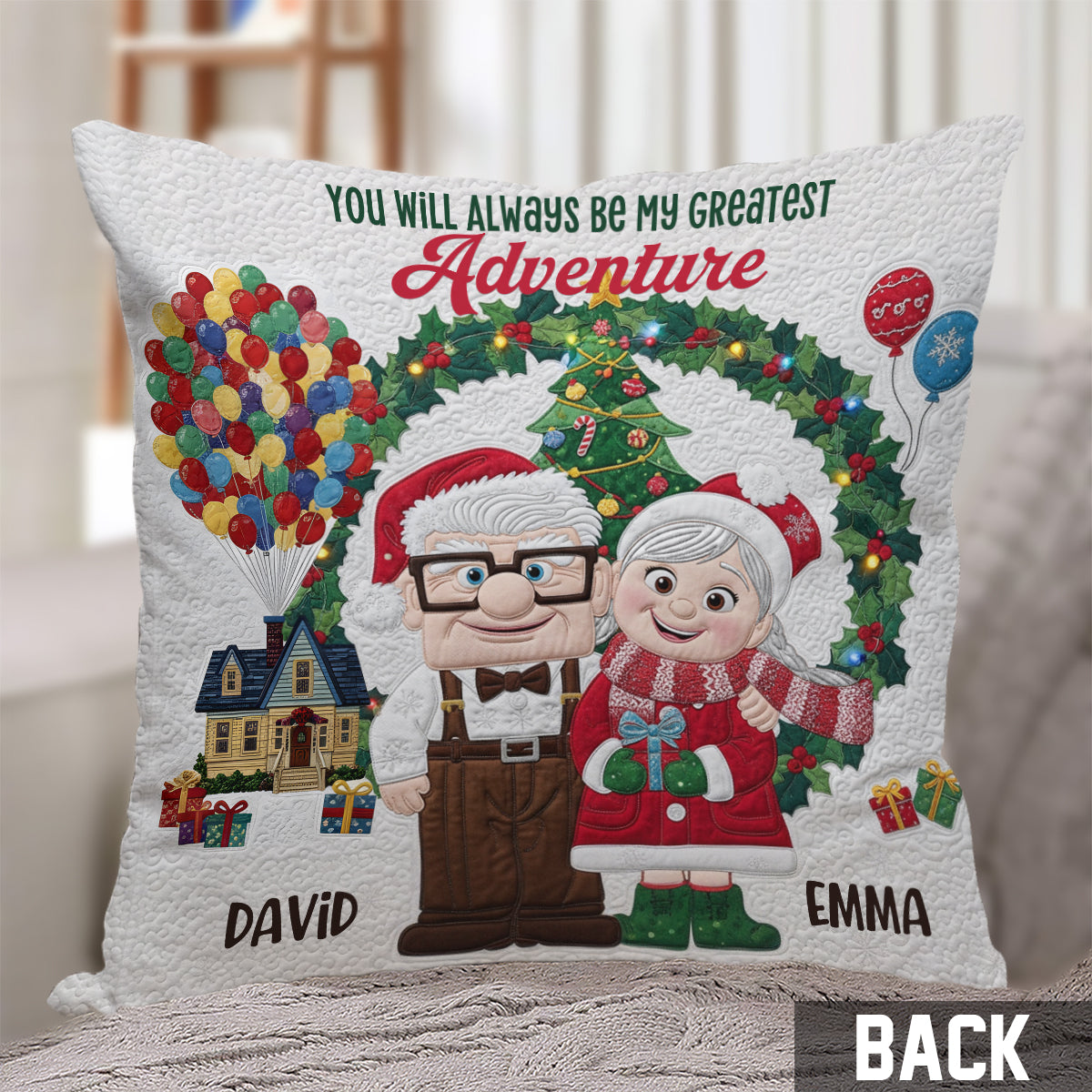 You Are My Greatest Adventure - Personalized Couple Throw Pillow
