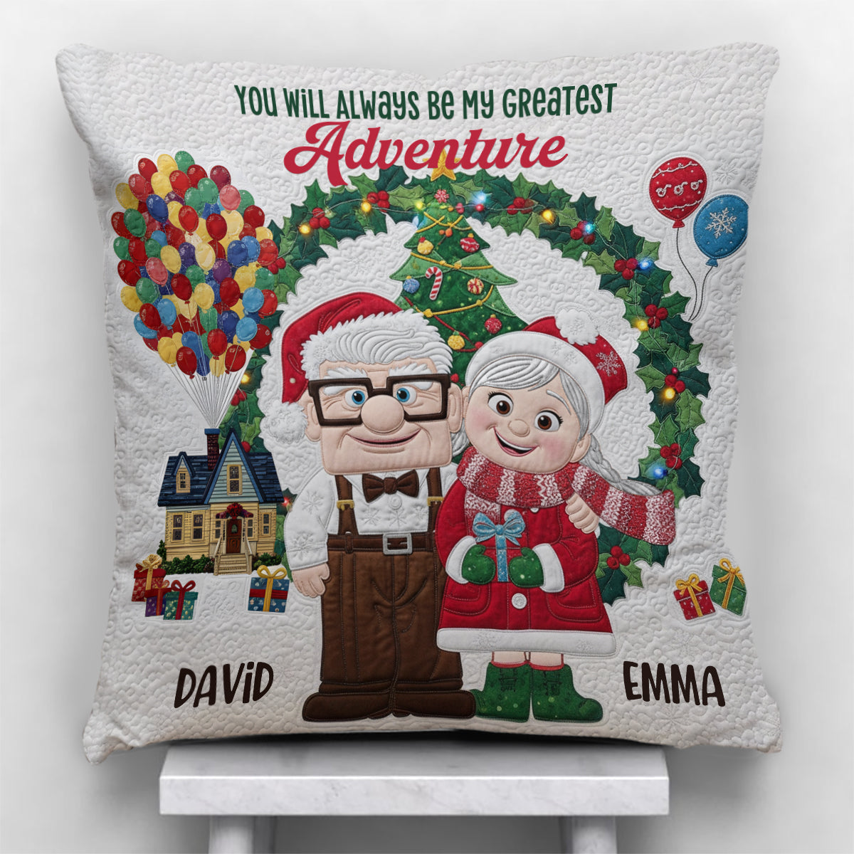 You Are My Greatest Adventure - Personalized Couple Throw Pillow