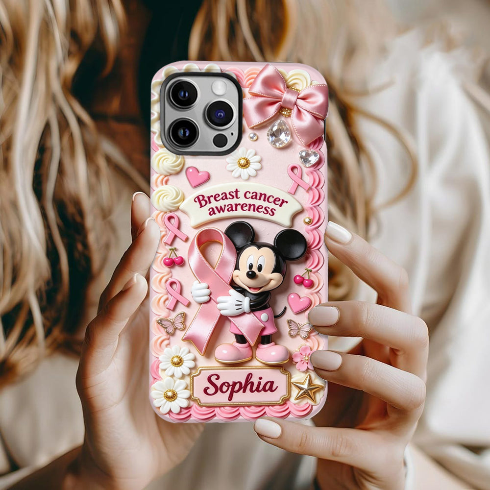 Breast Cancer Awareness - Personalized Breast Cancer Awareness Full Print Phone Case