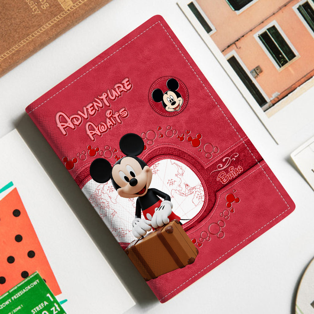 Magical Mouse Ears Adventure Awaits - Personalized Mouse Passport Holder