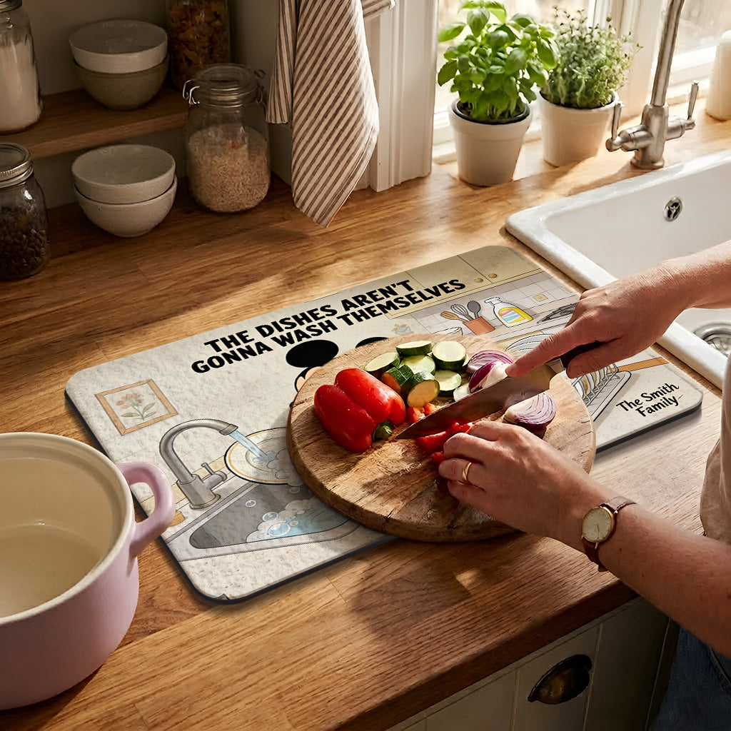 Little Helper - Personalized Mouse Drying Mat