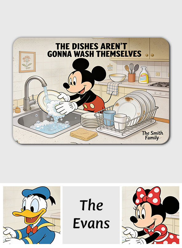 Little Helper - Personalized Mouse Drying Mat