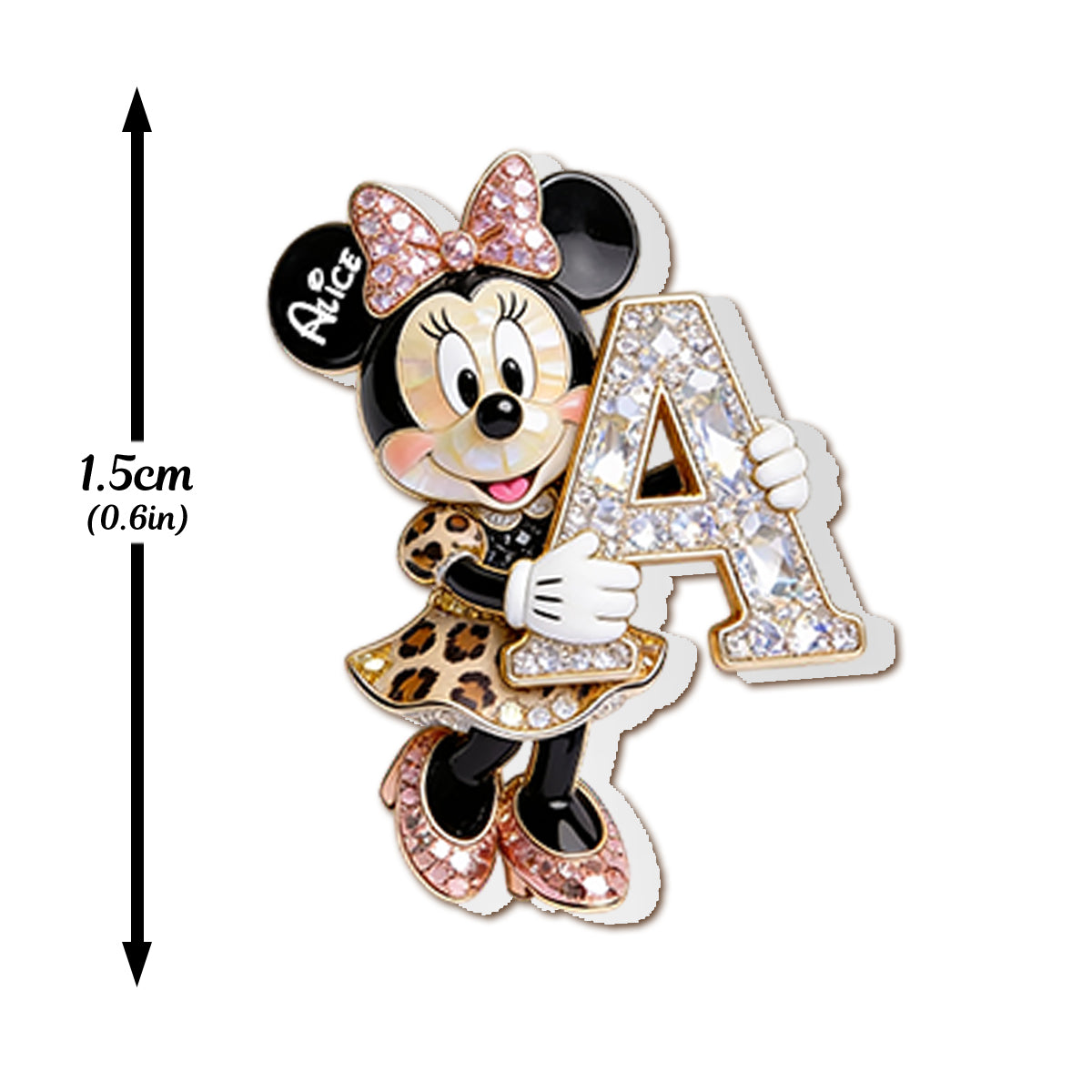 Cute Mouse - Personalized Mouse Stud Earrings