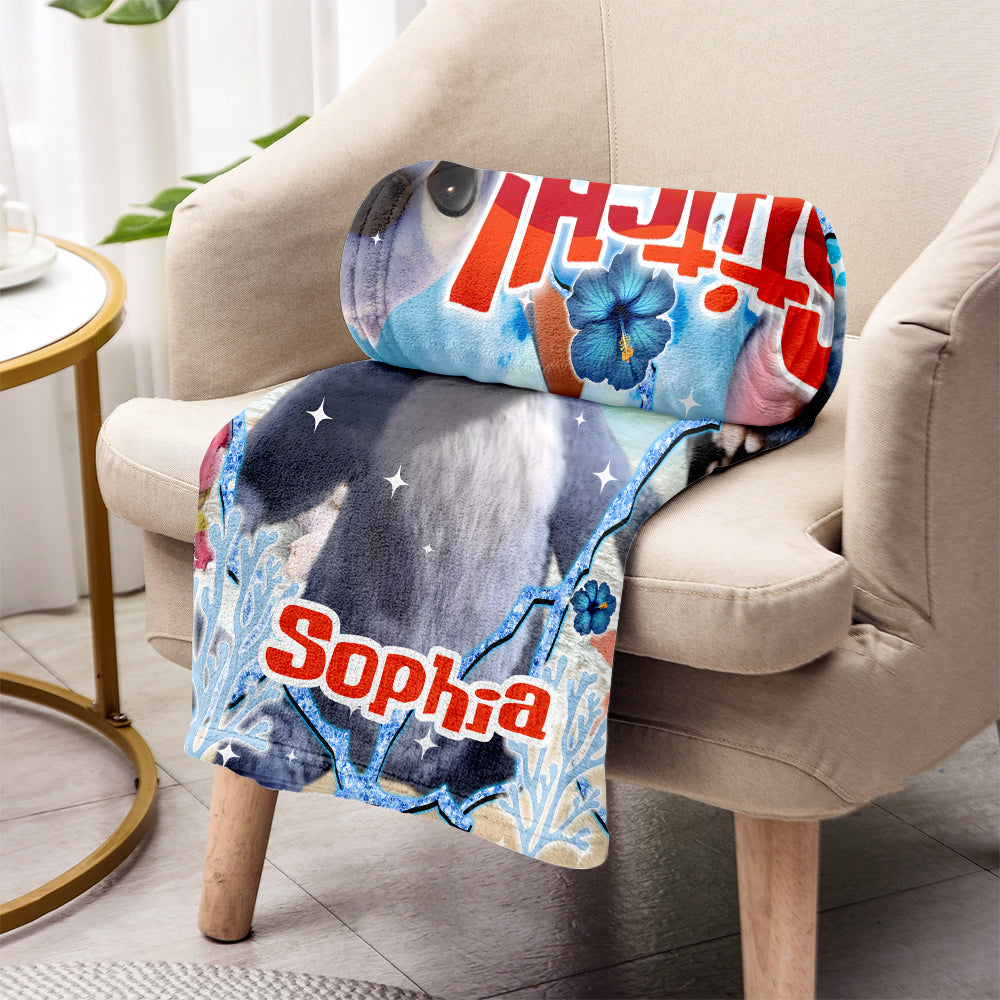 Ohana Means Family - Personalized Ohana Blanket