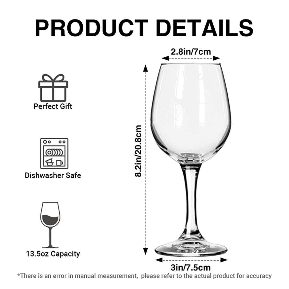 Magic Family - Personalized Mouse Wine Glass With Long Stem