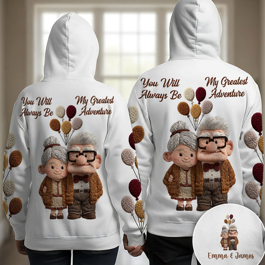 You Are My Greatest Adventure - Personalized Mouse All Over Shirt