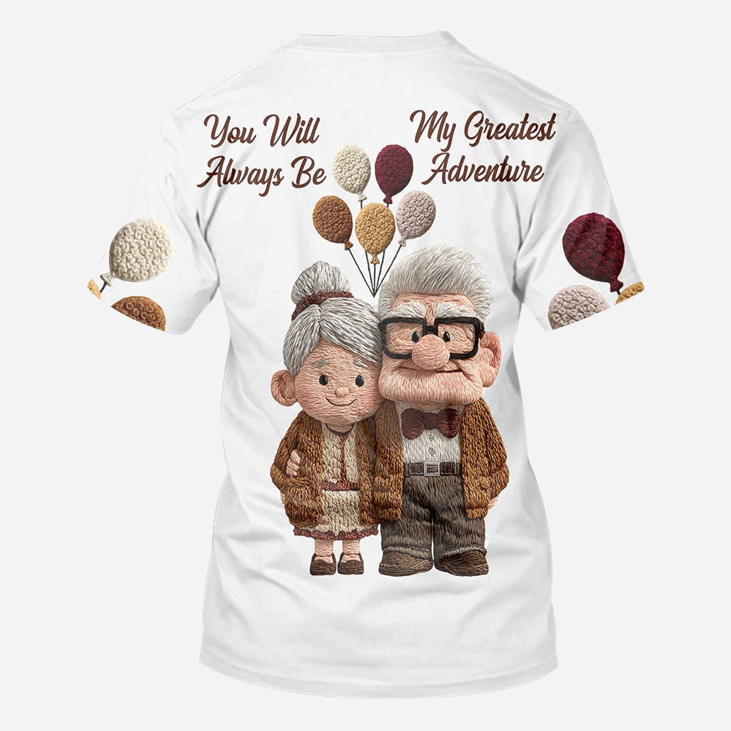 You Are My Greatest Adventure - Personalized Mouse All Over Shirt