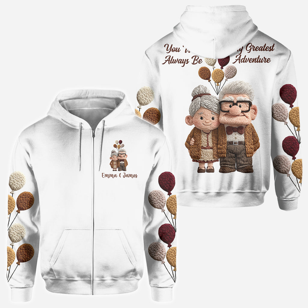 You Are My Greatest Adventure - Personalized Mouse All Over Shirt