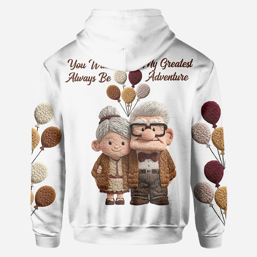 You Are My Greatest Adventure - Personalized Mouse All Over Shirt