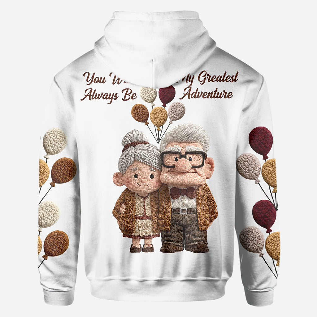 You Are My Greatest Adventure - Personalized Mouse All Over Shirt