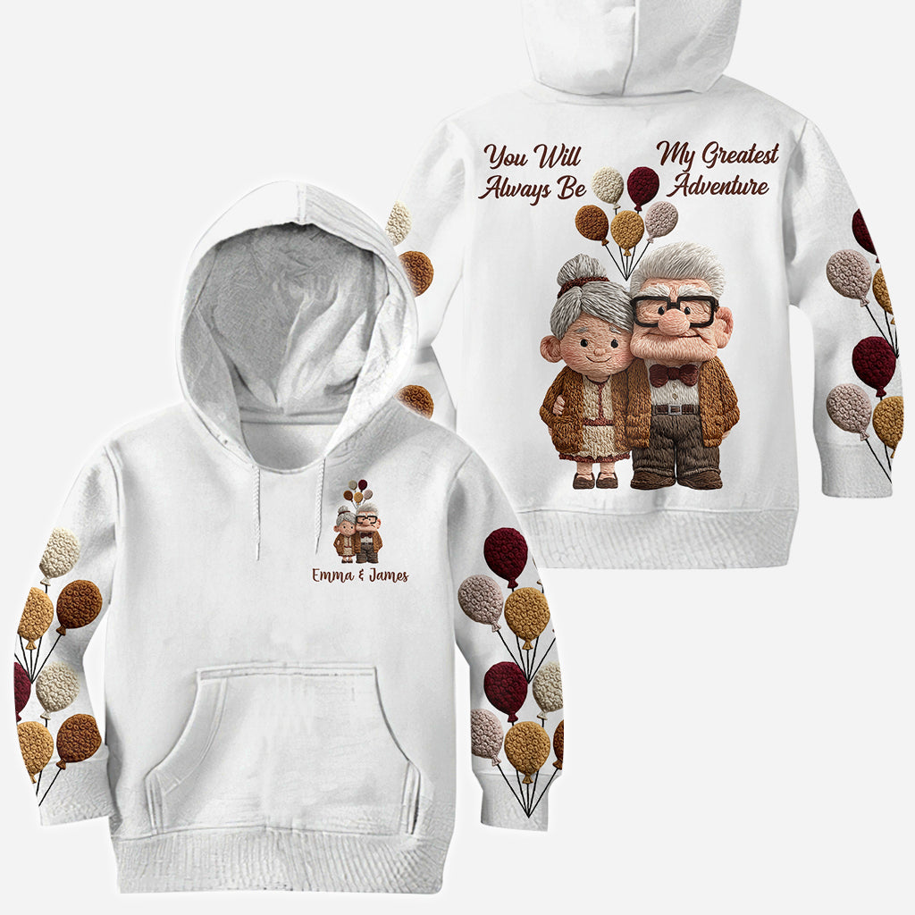 You Are My Greatest Adventure - Personalized Mouse All Over Shirt