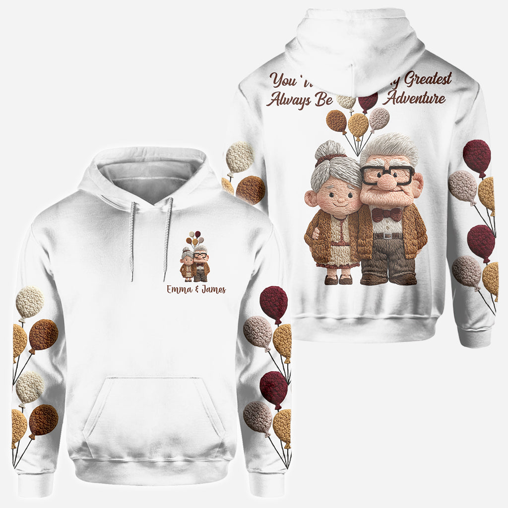 You Are My Greatest Adventure - Personalized Mouse All Over Shirt