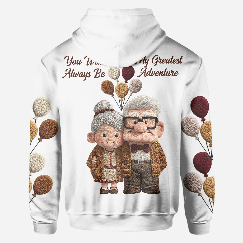 You Are My Greatest Adventure - Personalized Mouse All Over Shirt