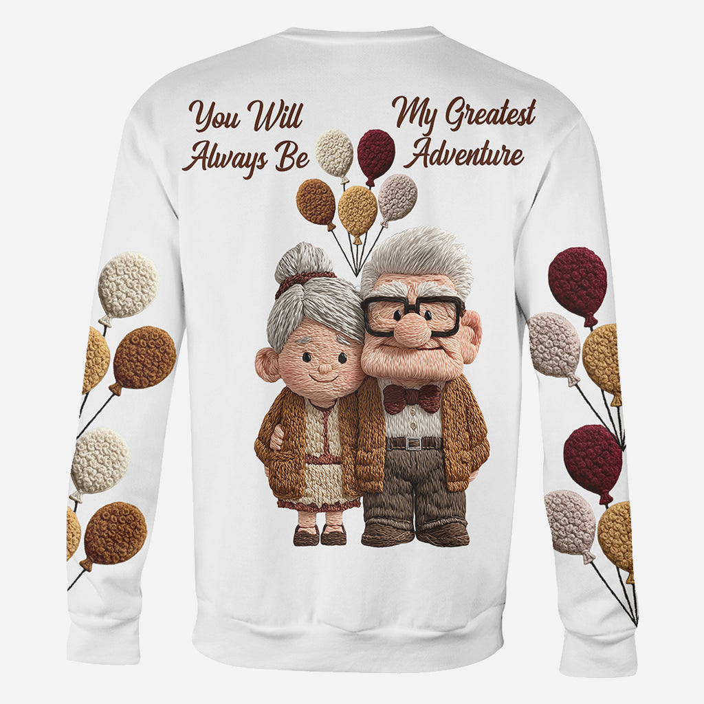 You Are My Greatest Adventure - Personalized Mouse All Over Shirt