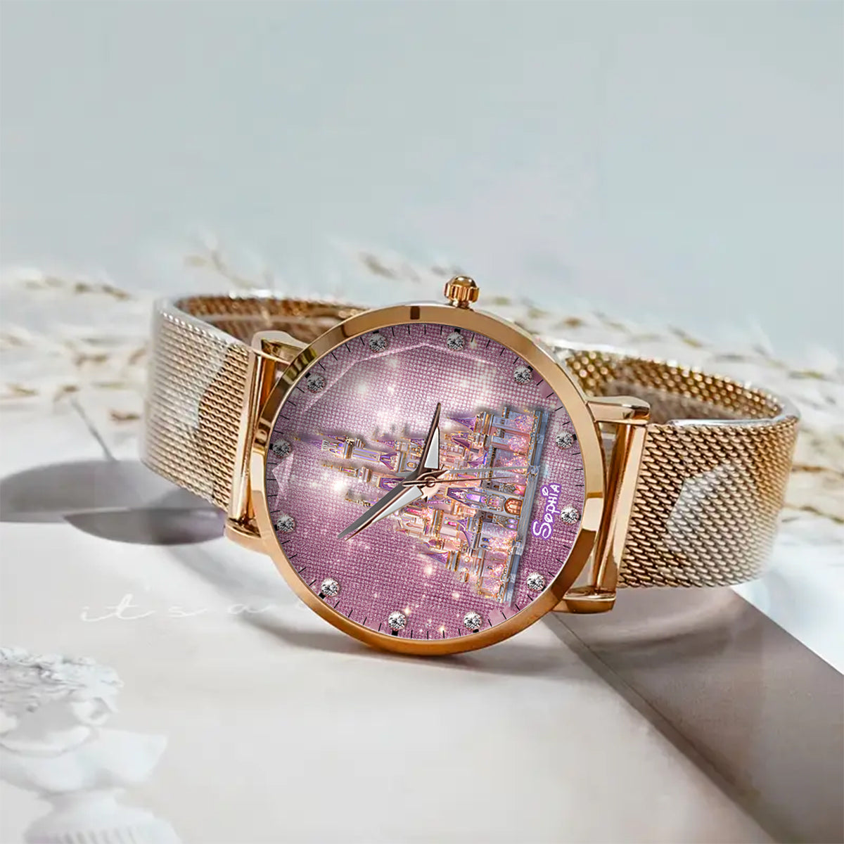 Magic Castle - Personalized Mouse Women Hand Watch