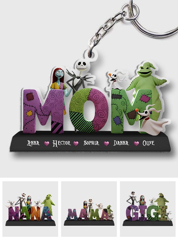 Mother Of Nightmare - Personalized Nightmare Transparent Keychain