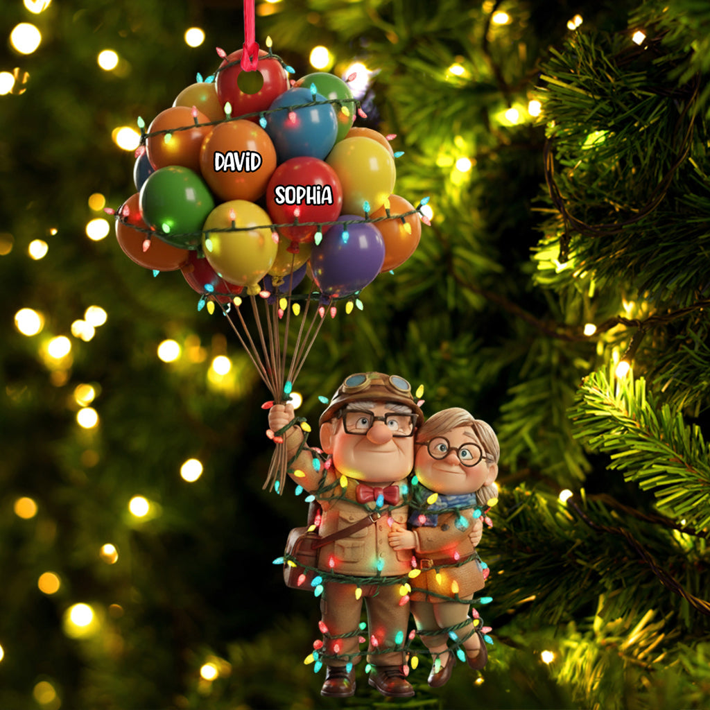 You'll Always Be My Greatest Adventure - Personalized Couple Ornament