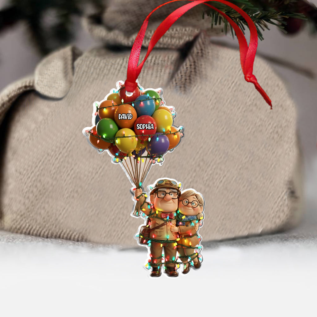 You'll Always Be My Greatest Adventure - Personalized Couple Ornament